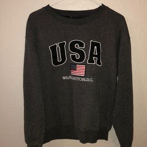 USA Washington DC Crewneck